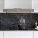 Cecotec 60 cm Wide Bolero Flux CM 602200 Stainless Steel Hood - High Suction Power