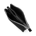 Roka London - Spacious XL Crossbody Bag with Recycled Canvas & Multiple Pockets