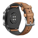 Huawei - Classic Stainless Steel Smartwatch with AMOLED Display & Hybrid Strap