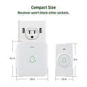 Hgfsgggreehy - Wireless Door Bell with 1000ft Range, 52 Melodies & LED Flash