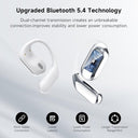 Euqq - Open Ear Bluetooth Headphones with 50H Playtime & 4 HD Mics