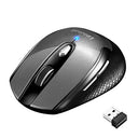 Leadsail Wireless Mouse for Laptop - Slim, Quiet, 6 Buttons