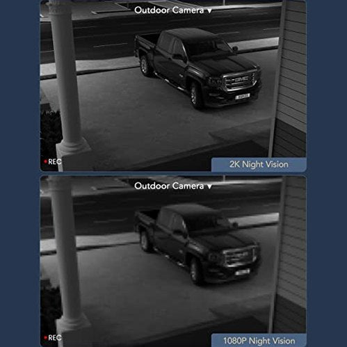 GNCC - 2K Outdoor Security Camera with Motion Detection and Night Vision