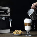 Cecotec Espresso and Cappuccino Coffee Machine - Perfect Crema Every Time