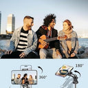 Generic - 71" Extendable Phone Tripod & Selfie Stick with Wireless Remote, 360° Rotation for iPhone & Android