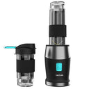 Cecotec - 900W Blender with Titanium Blades & 2 Portable Cups for Smoothies