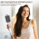 Tanshine - 6-in-1 Auto Hair Styler with Blow Dryer Brush & Curling Wand