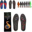 Swzec Magnetic Acupressure Insoles with Gel Massage Points