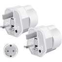 Tishow UK Travel Adapter - Compact Type G Plug for Universal Use