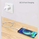 Zlonxun - Fast Charger with 1.5m Cable, Compatible with Samsung Galaxy A10/S7/J5