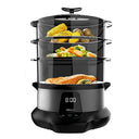 Discover the Cecotec VapoVita 3000 Pro Steam Cooker, 1000W, digital, with 3 containers for healthy cooking. Retain nutrients and vitamins effortlessly!