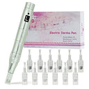 Dermapen Wireless Skin Pen with LCD Screen & Cartridges