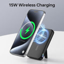 Eissix - MagSafe Power Bank 12000mAh, 22.5W Fast Charging, USB-C Input/Output