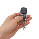 Compact and lightweight Jeffergarden wireless garage door opener remote control with 4 buttons