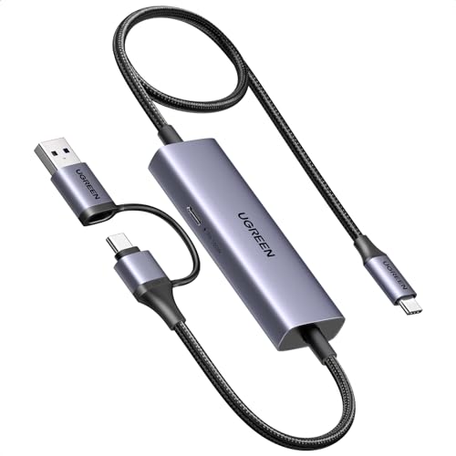 UGREEN - USB C Capture Card 1080P 60FPS with Ultra-Low Latency for Gaming