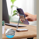 Hinyx - 2-in-1 MagSafe Charger Stand, 10W Fast Wireless Charging, Zinc Alloy Design