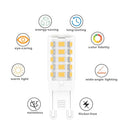 PureShine - G9 LED Bulb, Warm White 2700K, 400 Lumens, Energy Saving, Pack of 6