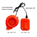 Daljiajfa - Mini Blower Fan for Dinosaur Costumes, Inflatable Suits, Parties