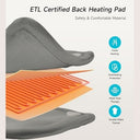 Alljoy - Large Electric Heat Pad for Back Pain Relief, 6 Heat Levels, Auto Shut-Off