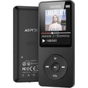Agptek Bluetooth MP3 Player with 32GB, FM Radio, Voice Recorder