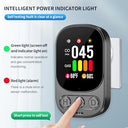 Gedsffati - 4-in-1 Gas & CO Detector with HD Screen, Propane & Methane Alarm