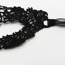 Pretishows - Elegant Black Lace Masquerade Masks for Women, 1-Piece Small