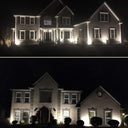 Ygapuzi - 5W LED Landscape Lights, 12V Low Voltage, Cool White, Pack of 2