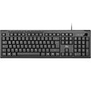 Shop the Rii RK907 Slim USB Wired Keyboard, featuring 105 keys, QWERTZ layout, perfect for Mac, PC, and tablets. Ideal for business and everyday use.