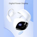 Capoxo - Open Ear Headphones with 80Hrs Playtime, IPX7 Waterproof, Bluetooth 5.3