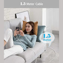 Zlonxun - Fast Charger with 1.5m Cable, Compatible with Samsung Galaxy A10/S7/J5