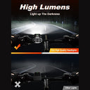 Ipsxp - 8500 Lumens Bike Lights, 12+ Hours Runtime, IPX6 Waterproof, USB Rechargeable