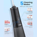 Vimmk - Cordless Water Flosser with 9 Jet Tips, 5 Modes, IPX7 Waterproof