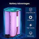 Melasta - Replacement Li-ion Battery 14.4V 2600mAh for Ecovacs Deebot N79/N79S