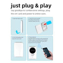 AMZ - 4G LTE 5G Mobile Hotspot Router, 300Mbps, Portable, 10 Devices