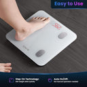 Renpho - Bluetooth Body Fat Scale with APP, Tracks Weight, Muscle Mass & BMI