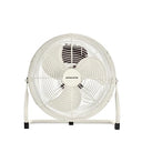 Create - 12" Retro Air Floor Fan, Powerful Airflow, 3 Speeds, Quiet, Lightweight, Non-Slip Legs, 55W