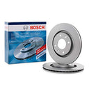 Bosch Brake Discs Set of 2 with anti-corrosion coating and ECE-R90 certification