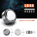 Gutalkali Lr44 Button Cell Batteries - Compatible With Many Electronics & Reliable Performance