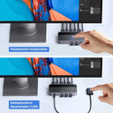 UGREEN - HDMI 2.0 KVM Switch 4K @ 60Hz, 4 Ports, USB 3.0 & USB-C Support