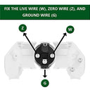 Chevvy - 16A Angled Schuko Plug, Pack of 3, IP20 Splash-Proof, Durable