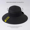 Yolai - UPF 50 Wide Brim Sun Hat, Floppy & Foldable, Perfect for Beach Days