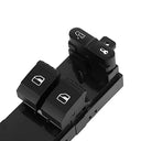 Power Window - Electric Car Window Switch, Black ABS, Fits Fabia & Octavia Models