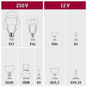 Paulmann Led Filament Bulb Gold E27 6.5W - Energy Efficient Warm Light