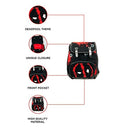 BB Designs - Marvel Deadpool Canvas Backpack with Stylish Design & Durable Material