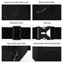 Ryaco - RFID Blocking Money Belt, Waterproof Pouch, Adjustable Waist Bag for Travel