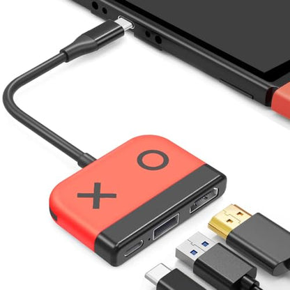 EBKCQ - Switch Docking Station with 4K HDMI for Nintendo Switch OLED