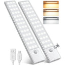 Xander Under Cabinet Motion Sensor Lights - 78 LEDs, 3 Colors