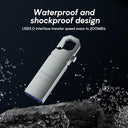 Frangoo - Rugged 982GB USB 3.0 Stick, Waterproof Metal, High-Speed Transfer