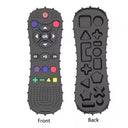 Aisbugur Baby Teething Toy Remote Control Shape | Bpa-Free Silicone Teether For Infants | Easy To Clean