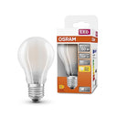 OSRAM Led Star Classic A60 LED Lamp in pear shape with matte glass finish